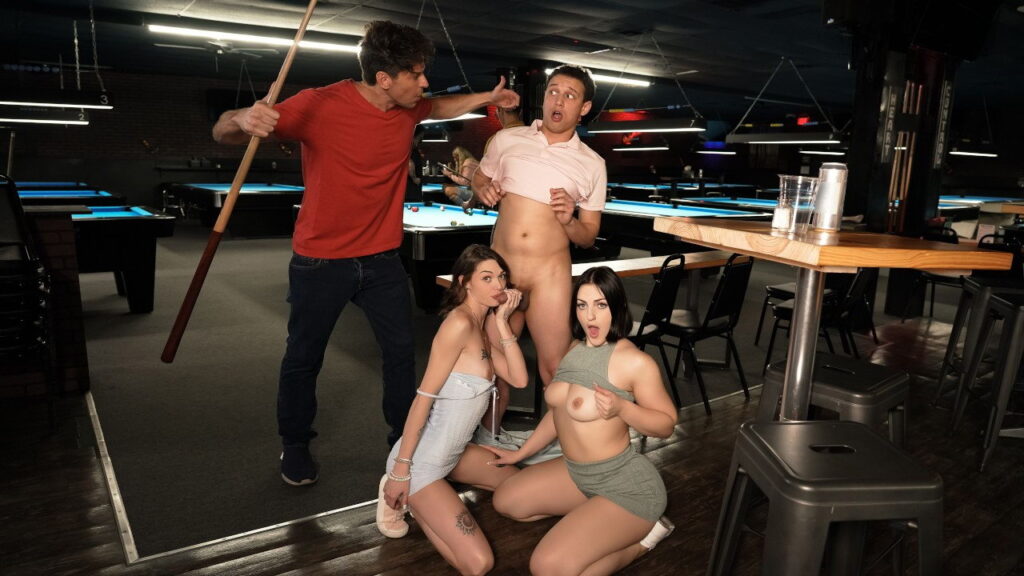 Una noche de noche al billar está comenzando a hacer un sexo inesperado