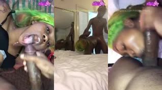 Negro traga polla adicto al sexo y polla enorme