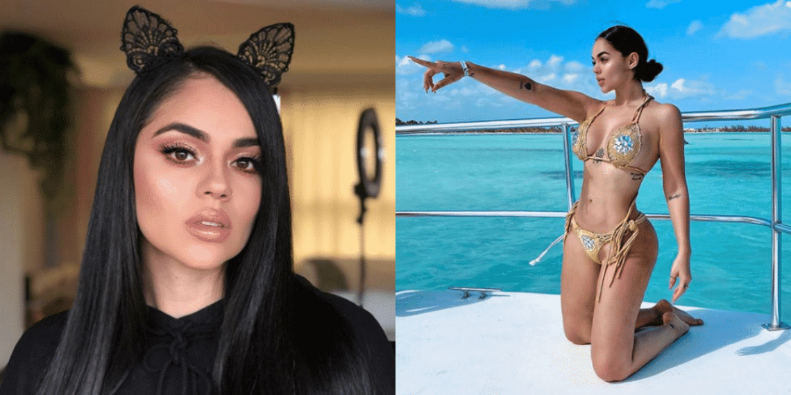 La segura influencer colombiana muestra el pezon