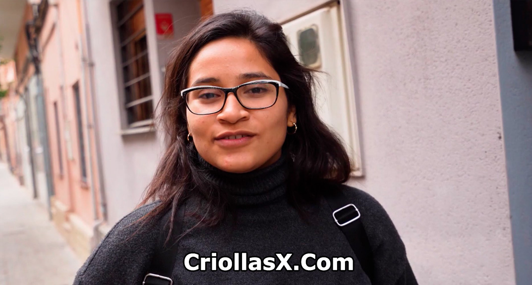 Peruana en su primer casting porno gratis