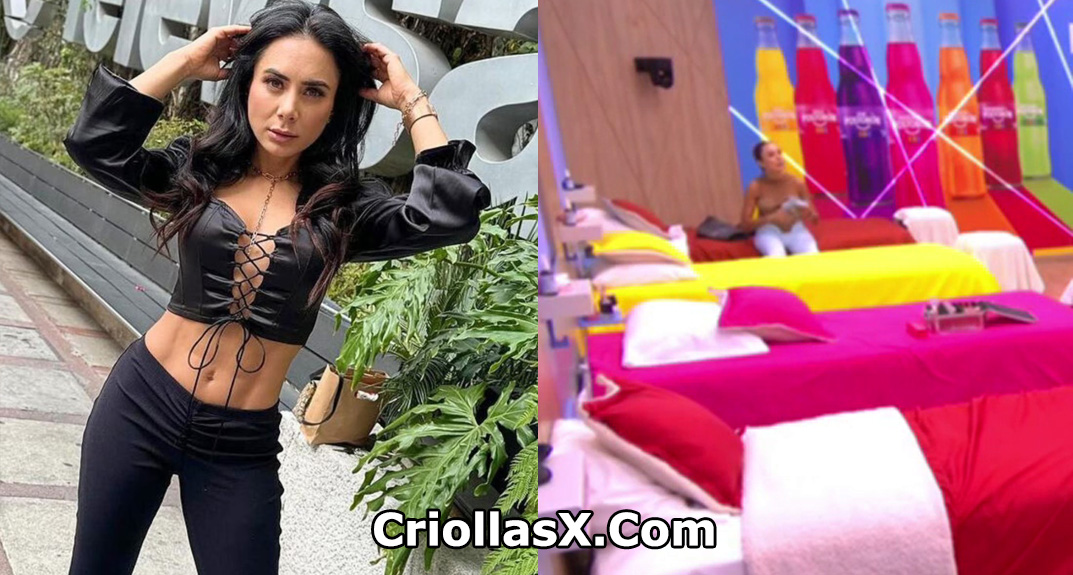 Johanna Fadul colombiana cambiándose en la casa de los famoso 2026
