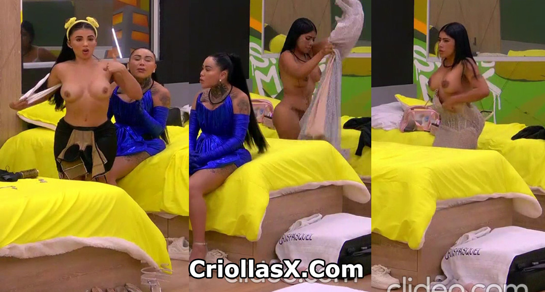 Karina Garcia y Cindy Ávila La Toxi Costeña Desnudas en la casa de los famosos colombia