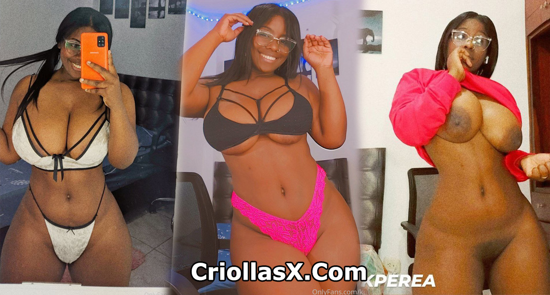 Kperea negra tetona colombiana para OnlyFans