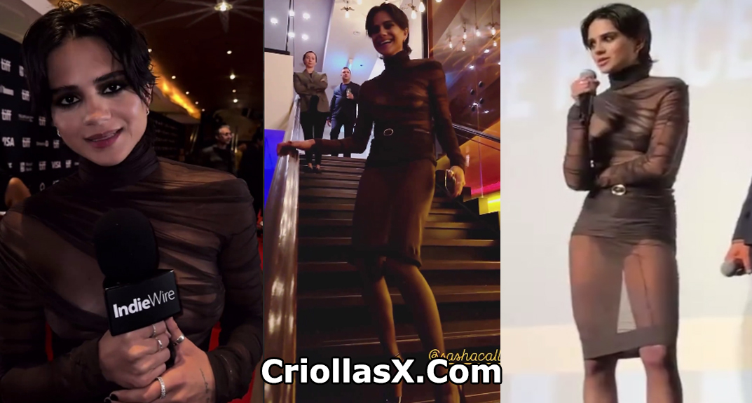Sasha Calle famosa se le nota sus senos – Famosas