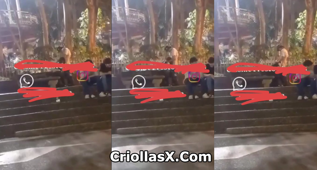 Pareja tiene sexo en publico en un parque de medellin colombia