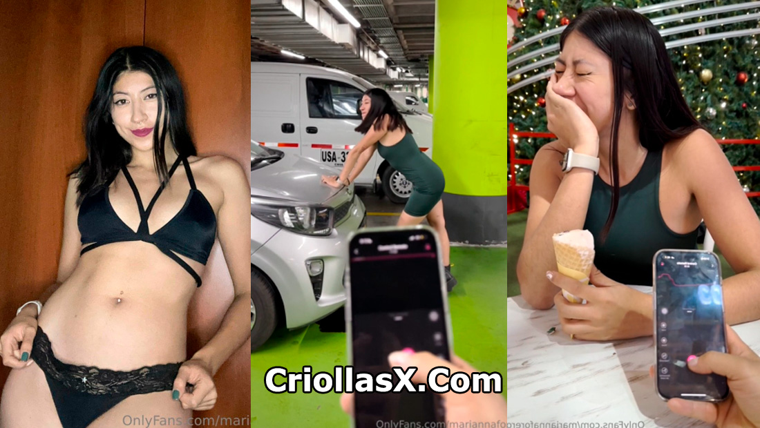 mariannaforero colombiana masturbada en centro comercial desde el celular para onlyfans