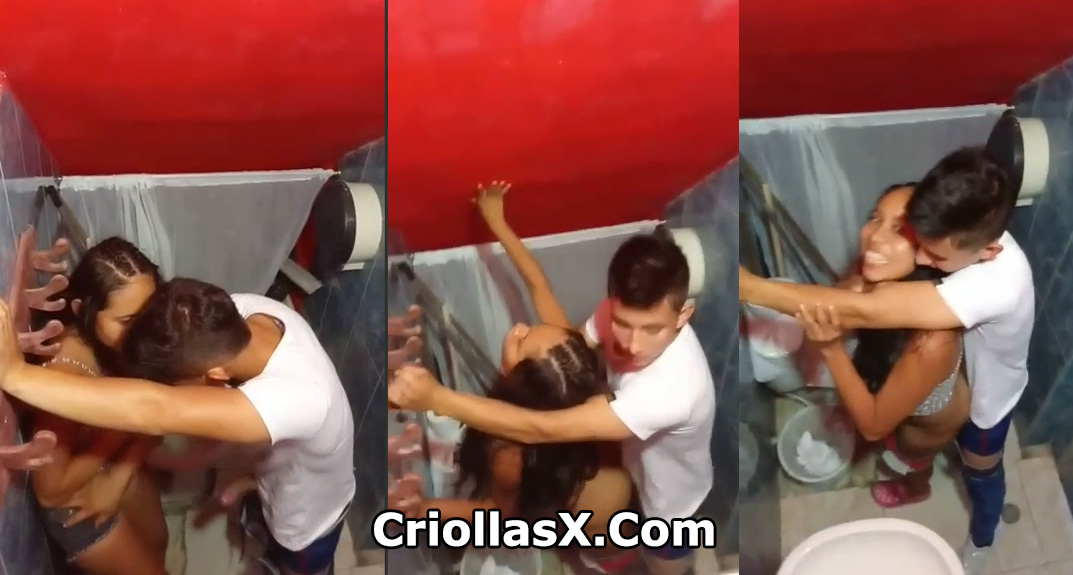 pareja de borrachos tienen sexo en un baño y fueron pillados – porno criollo