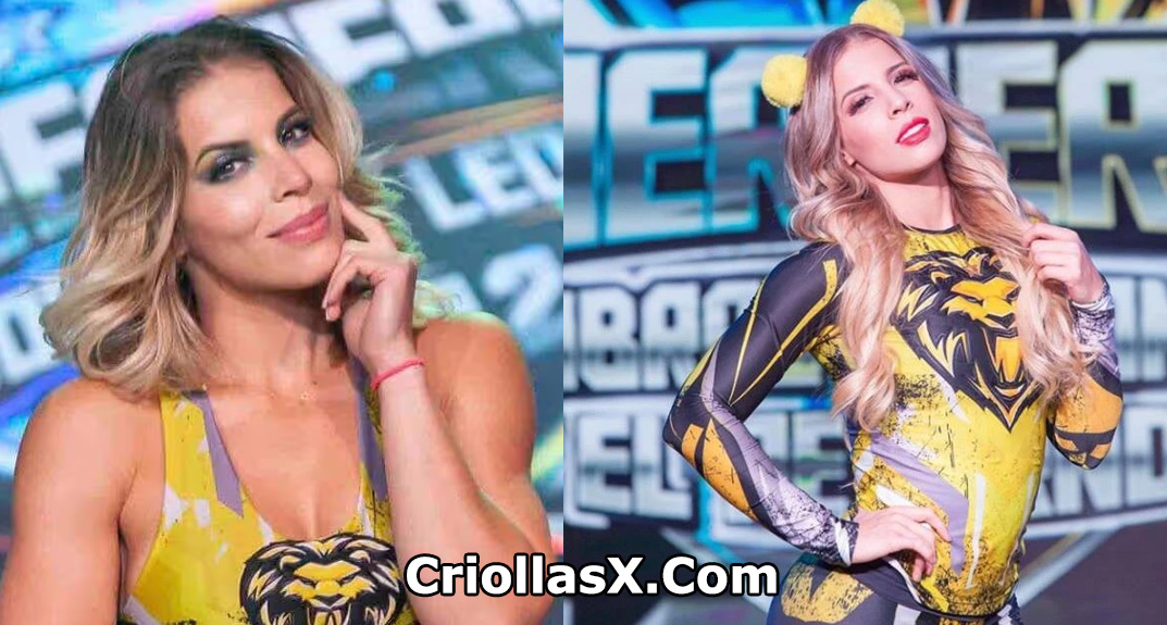 Tatiana Angel de guerreros canal 1 descuido en vivo muestra sus senos
